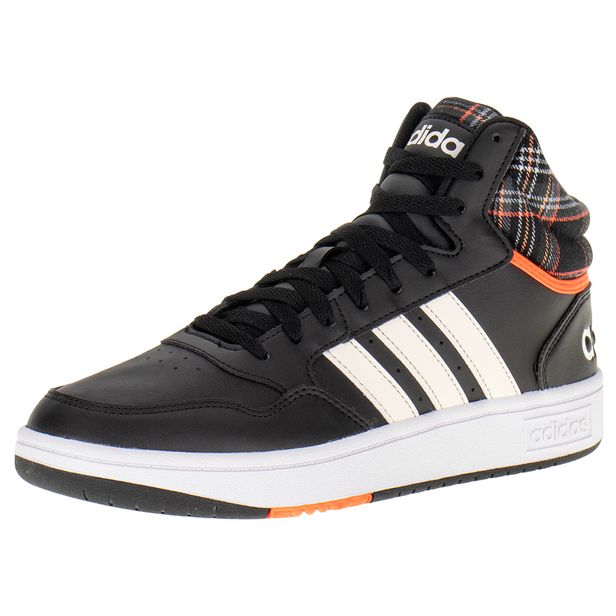 Tênis Masculino Hoops 3.0 MID Adidas - HP7943 PRETO 40