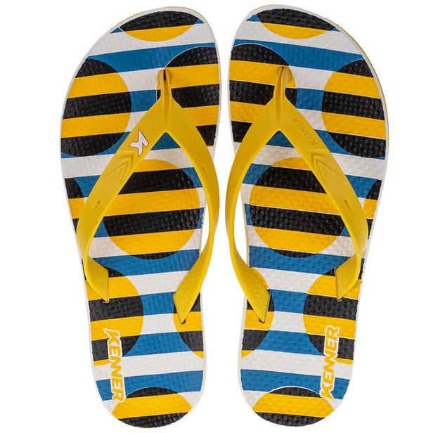 Chinelo Masculino Summer Kenner - DHQ02 AMARELO 39