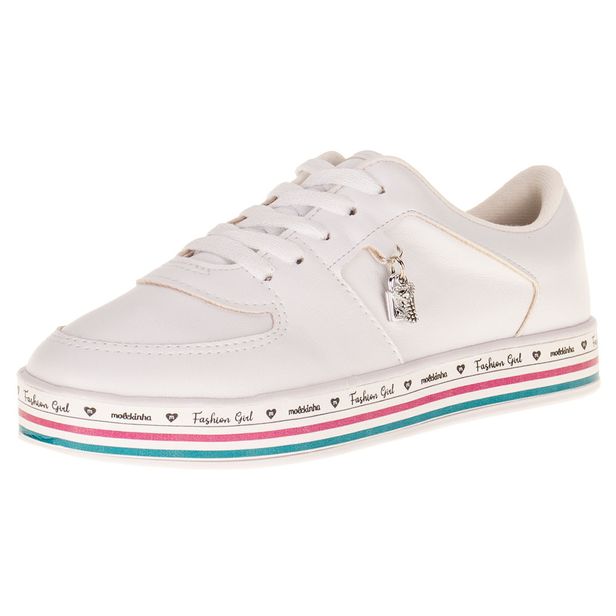 Tênis Infantil Molekinha - 25201907 BRANCO 25