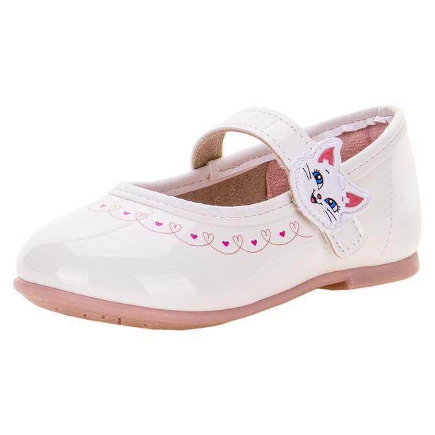 Sapatilha Infantil Molekinha - 21061047 BRANCO 21