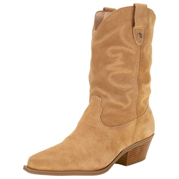 Bota Feminina Country Cano Baixo Bottero - 346301 BEGE 34