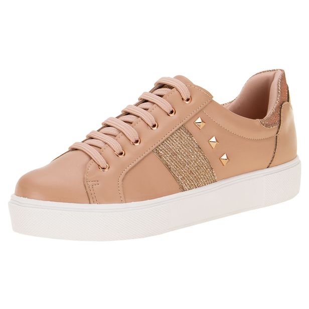 Tênis Feminino Casual Ana Flex - 927165 BEGE 35