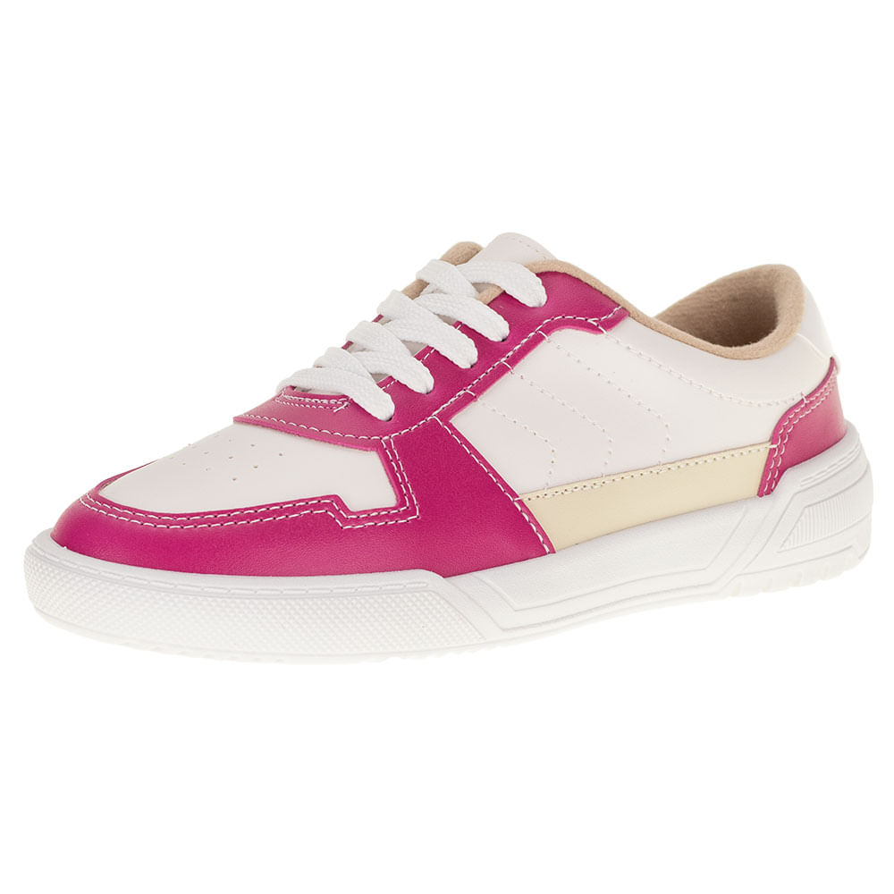 Tênis Moleca Sapato Rosa Moleca Tênis Casual Feminino Moleca