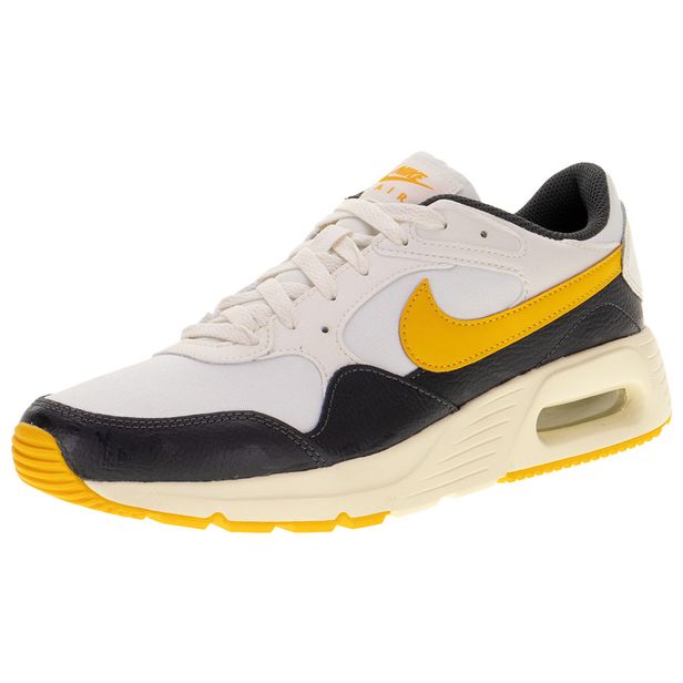 Tênis Masculino Air Max SC Nike - CW4555 BEGE/LARANJA 38