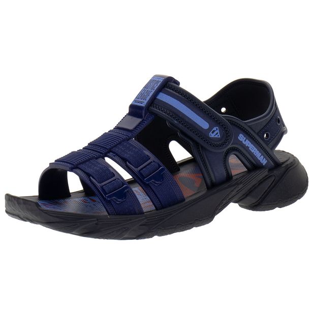Papete Infantil Liga Da Justiça Evolution Grendene Kids - 22985 AZUL 28