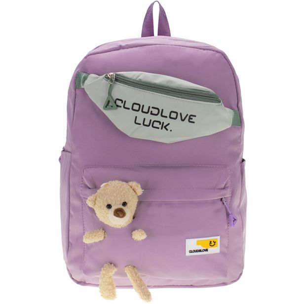 Mochila Feminina Arara Dourada - RY6677 LILÁS