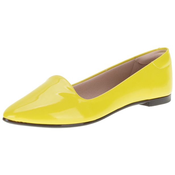 Sapatilha Feminina Moleca - 5635816 AMARELO 36