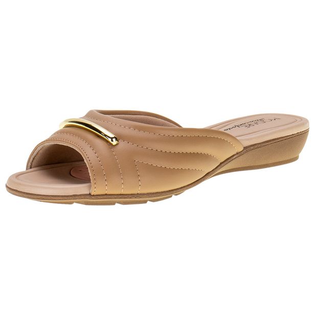 Tamanco Feminino Flat Modare - 7127246 BEGE 34