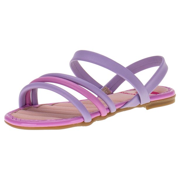 Sandália Infantil Feminina Molekinha - 2157876 LILÁS 25