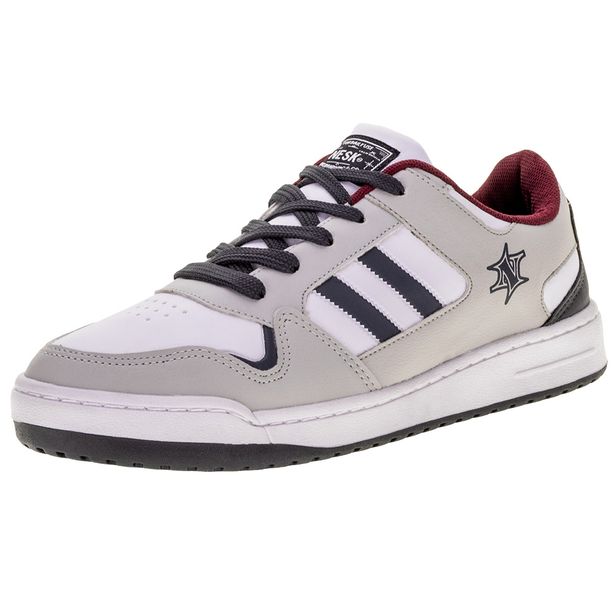 Tênis Masculino Nesk - C5722 BRANCO/CINZA 40