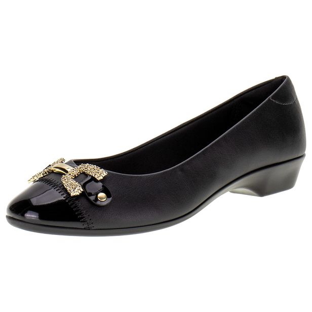 Sapatilha Feminina Flat Moleca - 5787102 PRETO 34