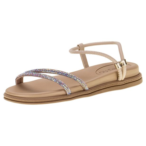 Sandália Feminina Flat Beira Rio - 8488113 NATURAL 38