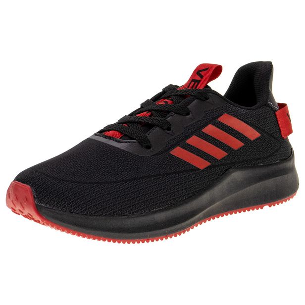 Tênis Infantil Veloce - V51012 PRETO/VERMELHO 28