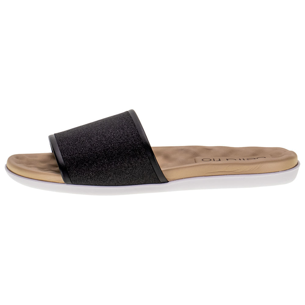 Chinelo Feminino Slide Beira Rio - 8360353 PRETO - Cloviscalcados