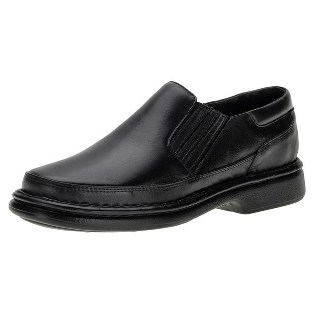 Sapato Masculino Social Luflex - 6017 PRETO 37