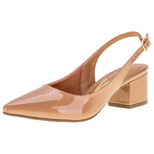 Sapato Feminino Salto Grosso Vizzano - 1220311 SALMÃO 36