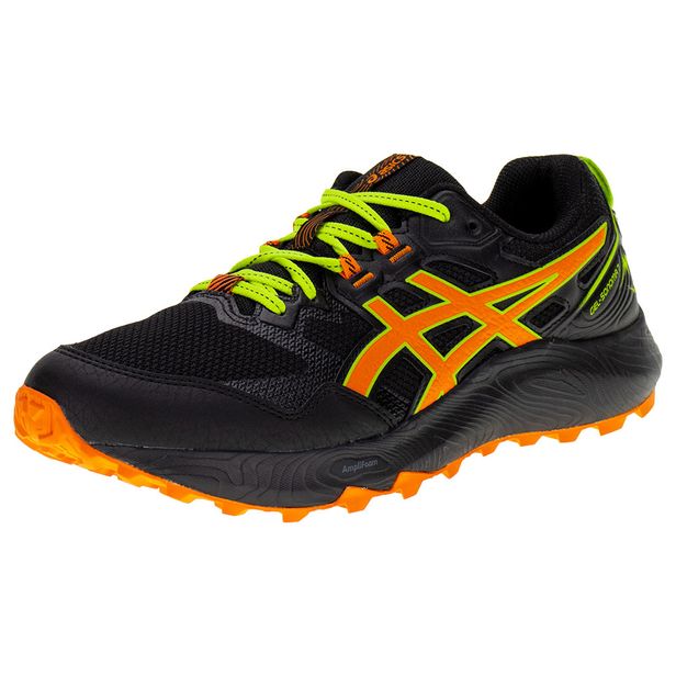 Tênis Masculino Gel Sonoma 7 Asics - 1011B595 PRETO/LARANJA 42
