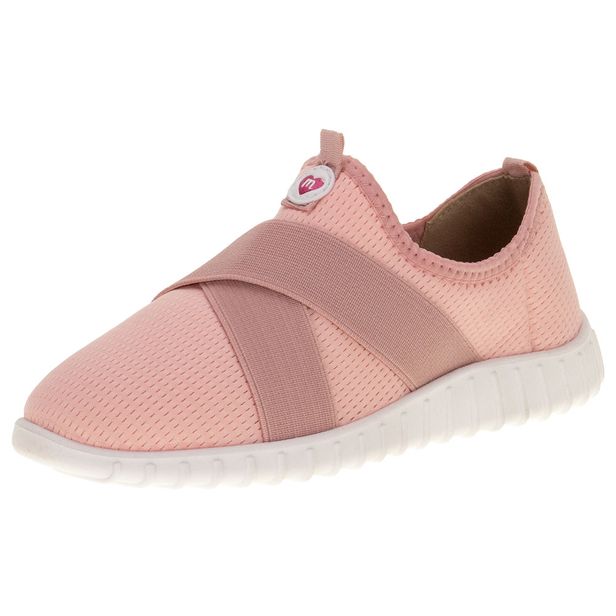 Tênis Infantil Slip Molekinha - 2570101 ROSA 31