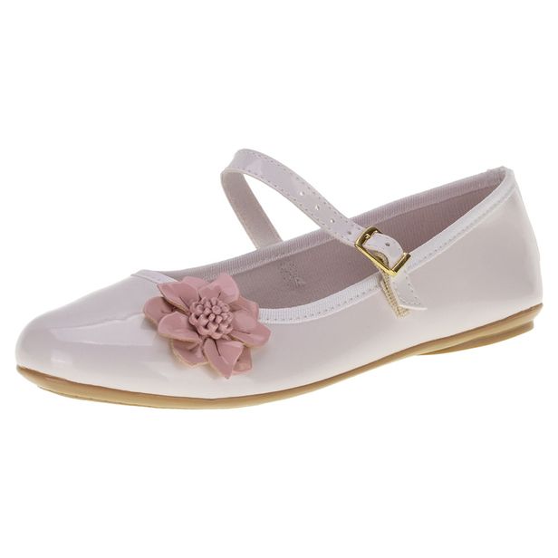 Sapatilha Infantil Molekinha - 2502397 BRANCO 33