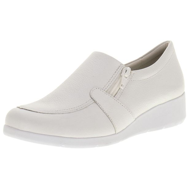 Mocassim Feminino ComfortFlex - 2393402 BRANCO 35