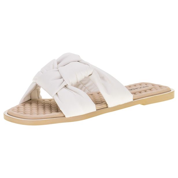 Sandália Feminina Flat Piccadilly - 355003 BRANCO 34