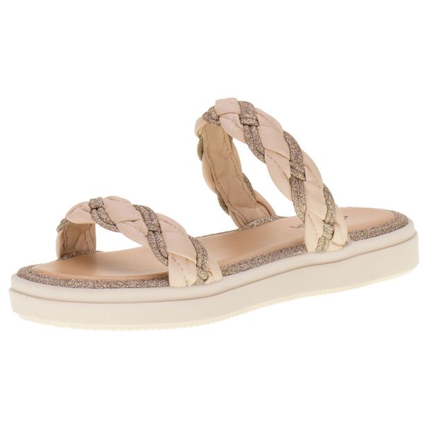 Tamanco Feminino Flat Mississipi - MI401 NATURAL 36