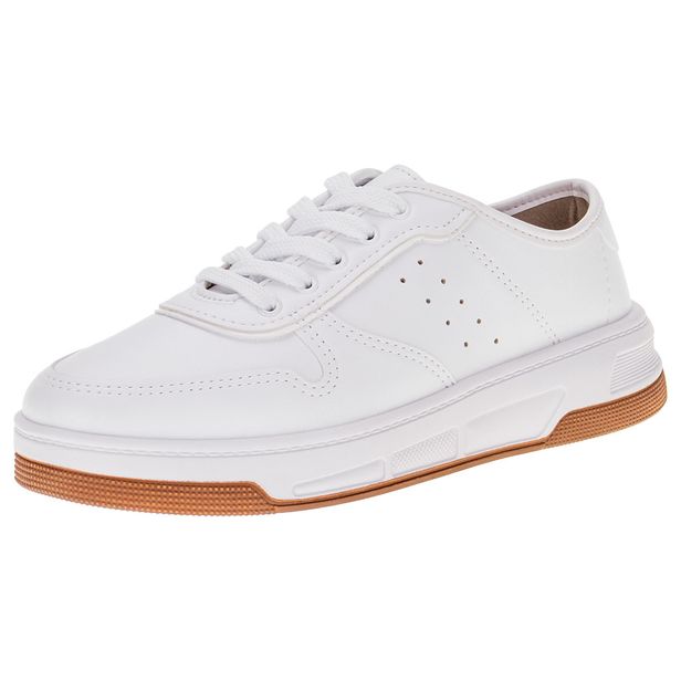 Tênis Feminino Casual Moleca - 5786202 BRANCO 34