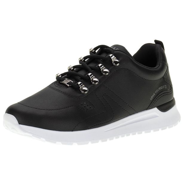 Tênis Feminino Jogging Ramarim - 2378101 PRETO 35