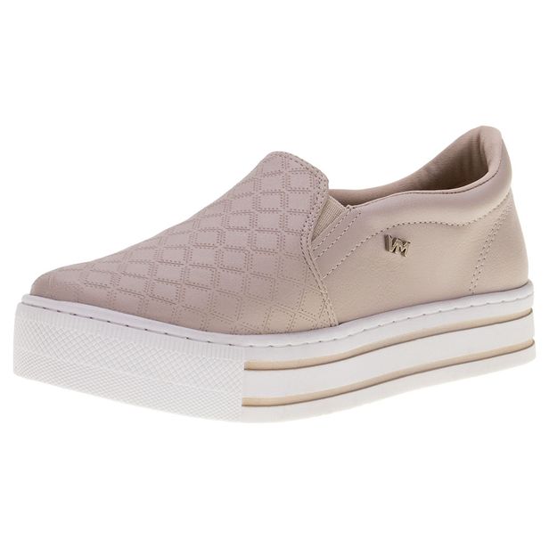 Tênis Feminino Slip On Via Marte - 2311808 NATURAL 34