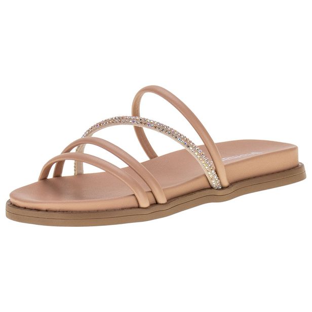 Tamanco Feminino Flat Via Marte  - 2310510 BEGE 34