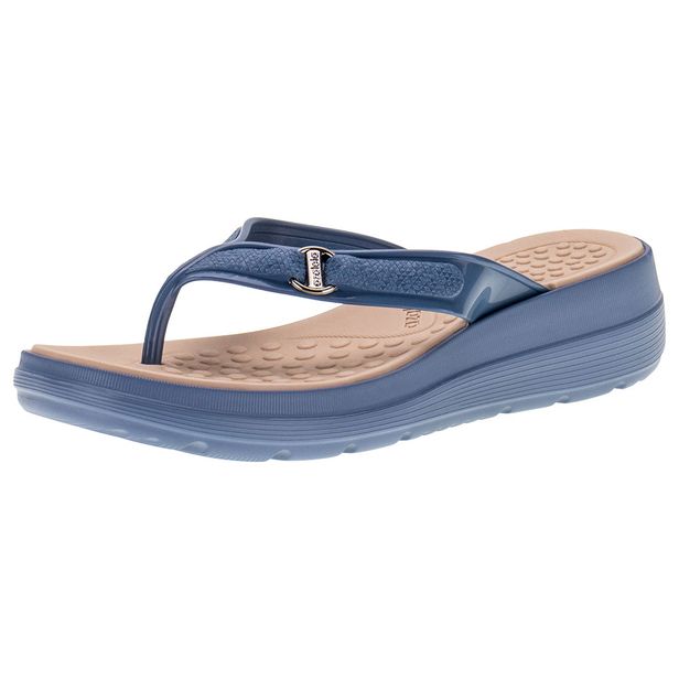 Tamanco Feminino Lia Soft Azaleia - 18836 AZUL 39/40