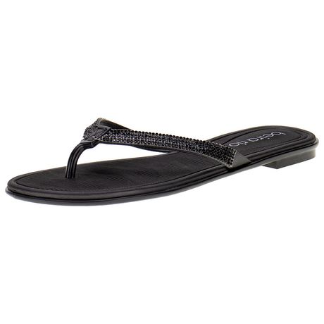 Chinelo Feminino Multi/Preto Beira Rio - 8360100 - Clovis Atacado