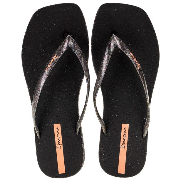 Chinelo Feminino Edge Maxi Glitter Ipanema - 27095 PRETO 35