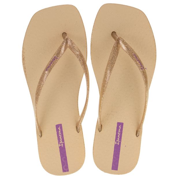 Chinelo Feminino Edge Maxi Glitter Ipanema - 27095 OURO 35