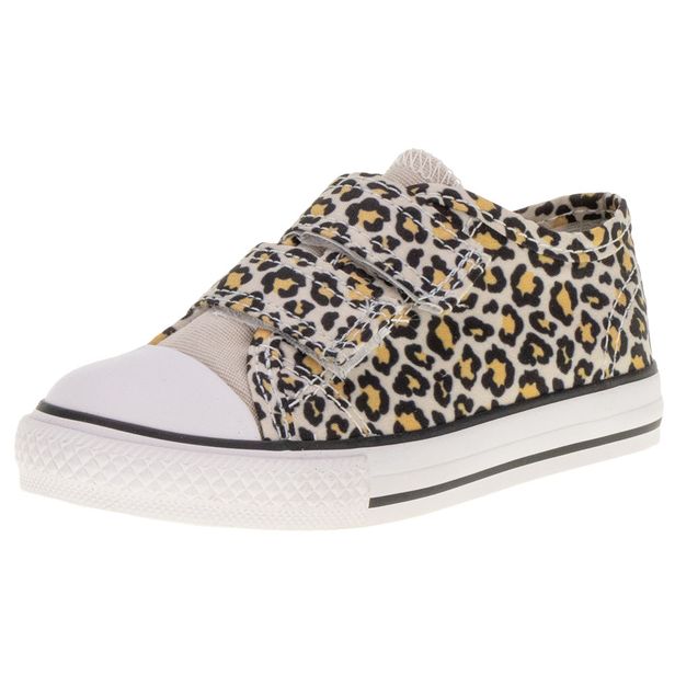 Tênis Infantil Feminino Street - ST0923 ONÇA 26