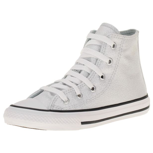 Tênis Infantil Chuck Taylor Converse All Star - CK10790001 PRATA 27