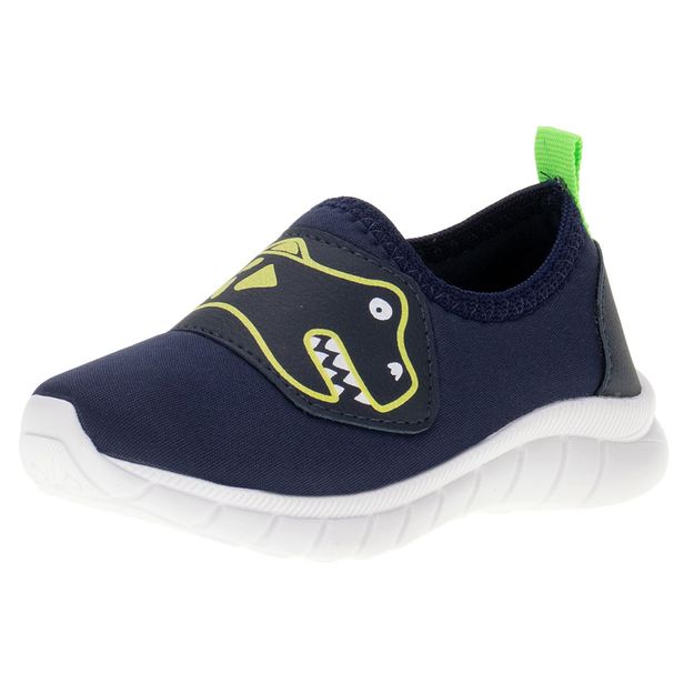 Tênis Infantil Masculino Slip On Kids Top - 335 MARINHO 01 22