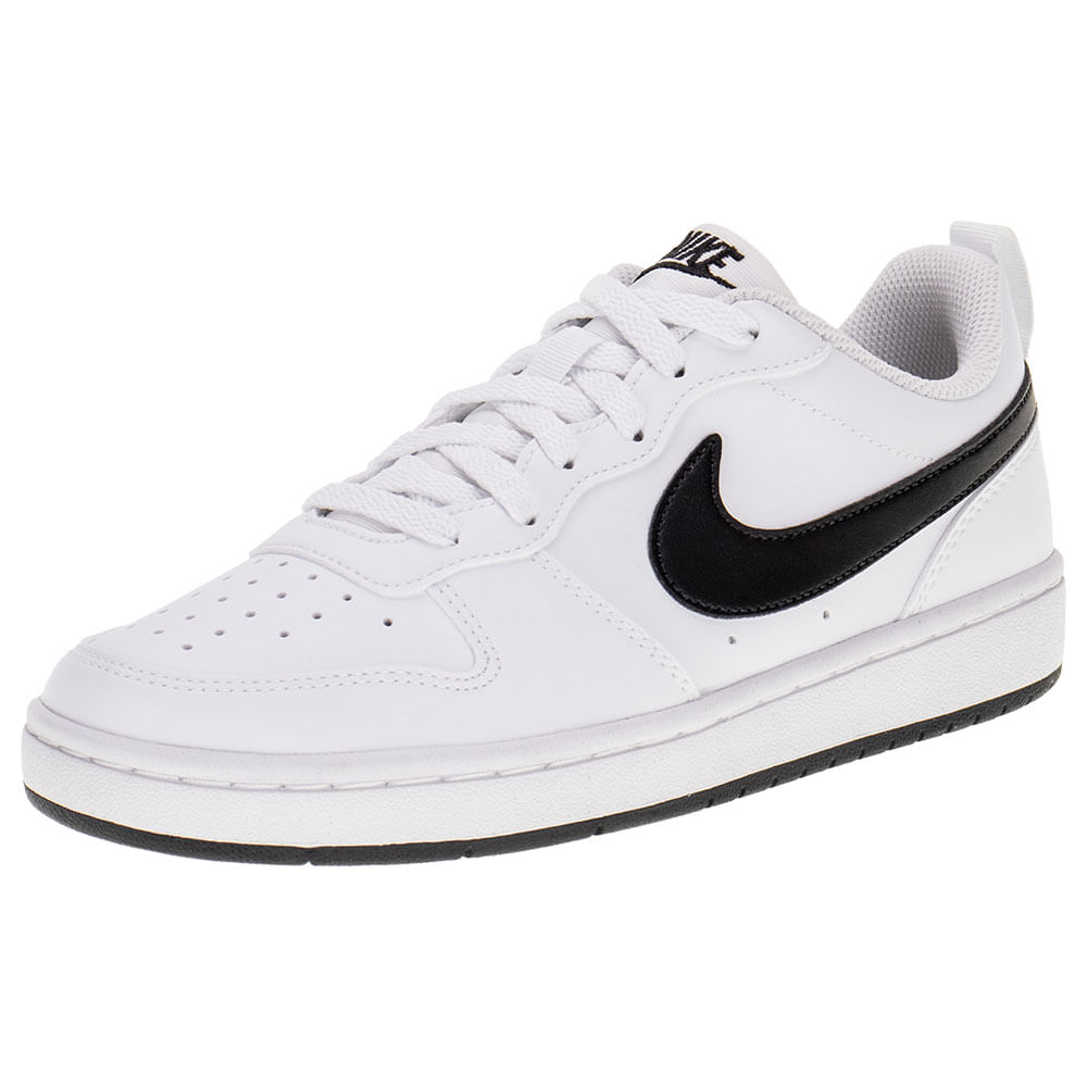 Tênis Infantil Court Borough Low Regraft Nike DV5456 BRANCO