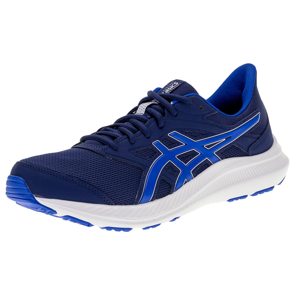 Tenis Masculino Jolt 4 Asics 1011B603 AZUL cloviscalcados