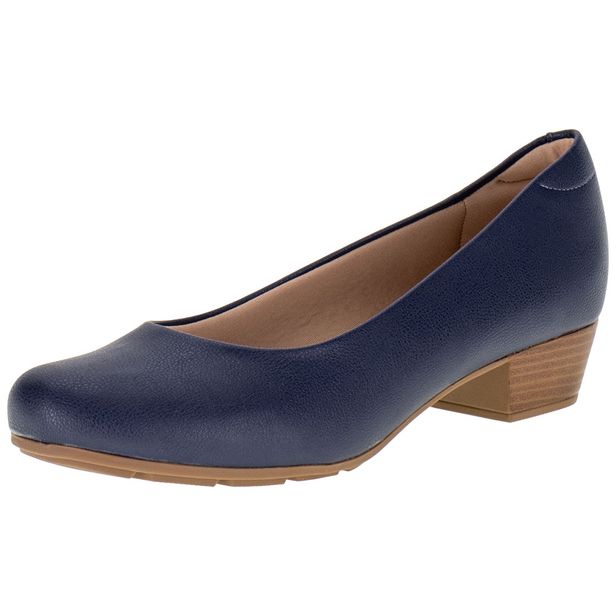 Sapato Feminino Salto Baixo Modare - 7032400 MARINHO 36