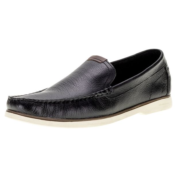 Mocassim Masculino Bari Democrata - 226202 PRETO 39