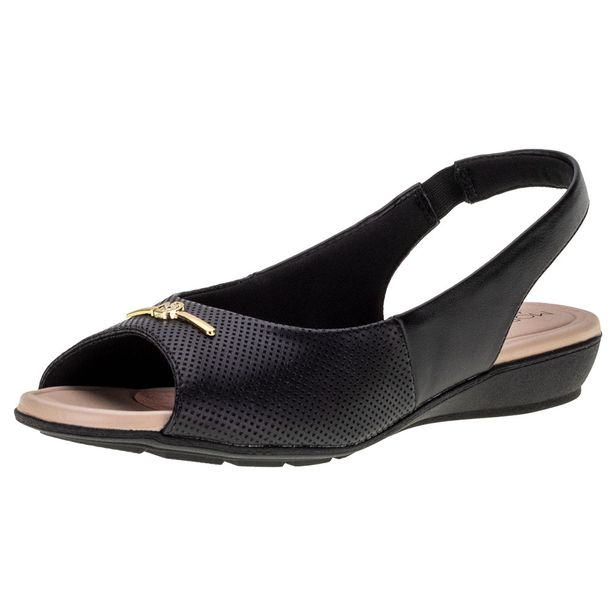 Sandália Feminina Flat Modare - 7127253 PRETO 34