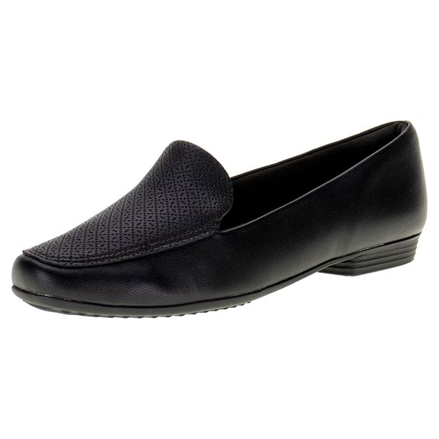 Sapato Feminino Salto Baixo Piccadilly - 250149 PRETO 01 34