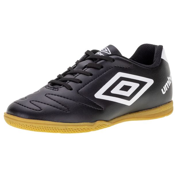 Chuteira Infantil Masculina Futsal Class 2.2 Umbro - U07FB087 PRETO 28