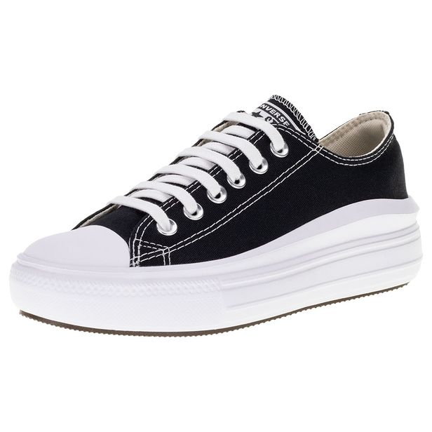 Tênis Chuck Taylor Move Converse All Star - CT1592 PRETO/BRANCO 34