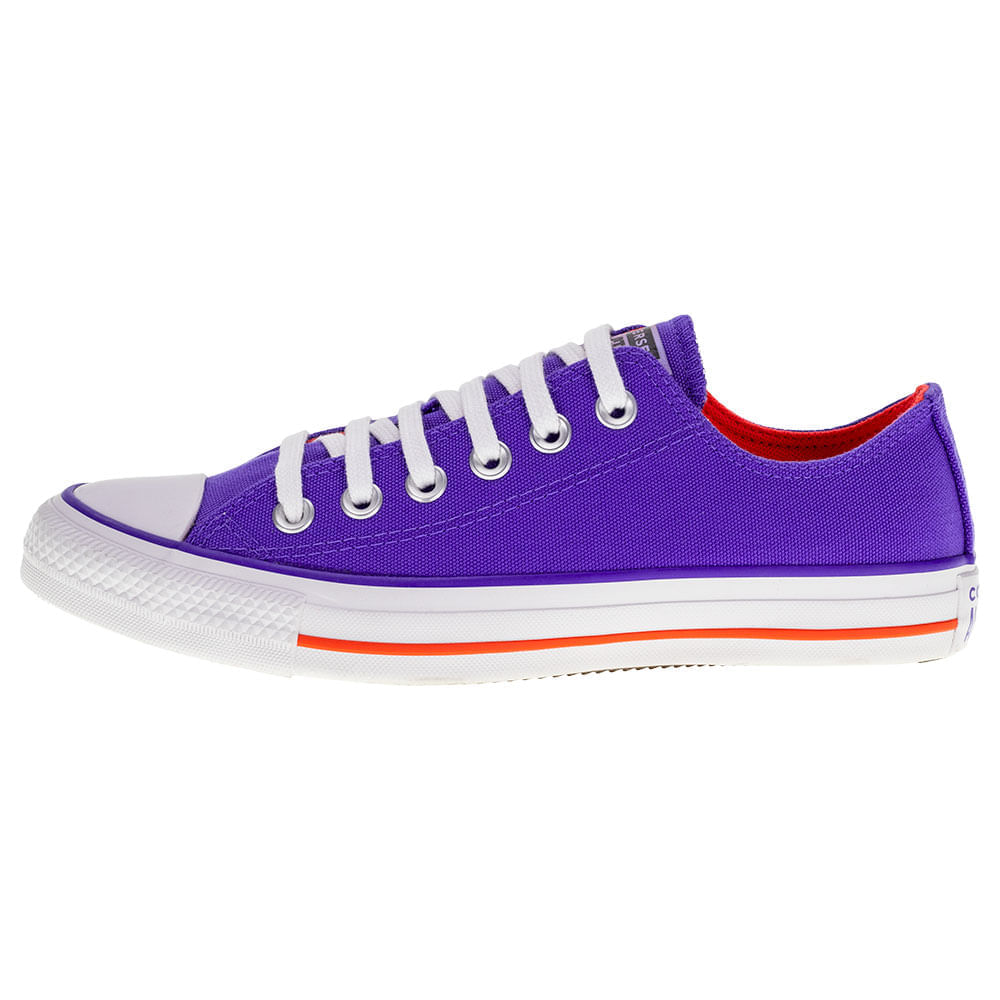 Chuck Taylor Tenis Infantil Paqueta Tênis All Star Roxo Sem