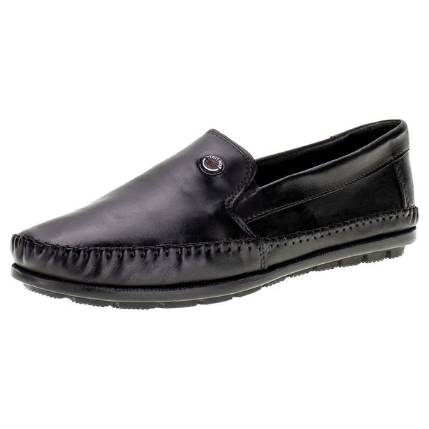 Mocassim Masculino Steffi Way - 100 PRETO 03 37