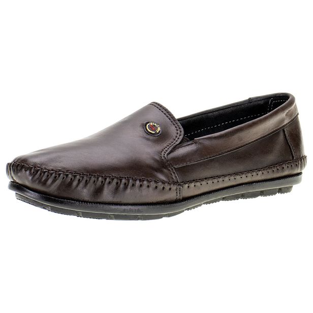 Mocassim Masculino Steffi Way - 100 CAFÉ 02 37