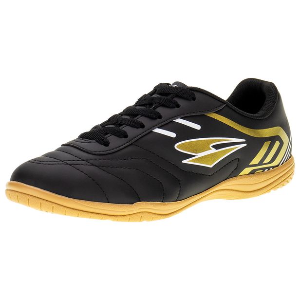Chuteira Masculina Indoor Spedy Dray - 301 PRETO/BEGE 38
