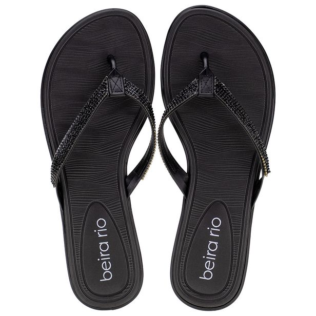 Chinelo Feminino Beira Rio - 8434204 PRETO 33